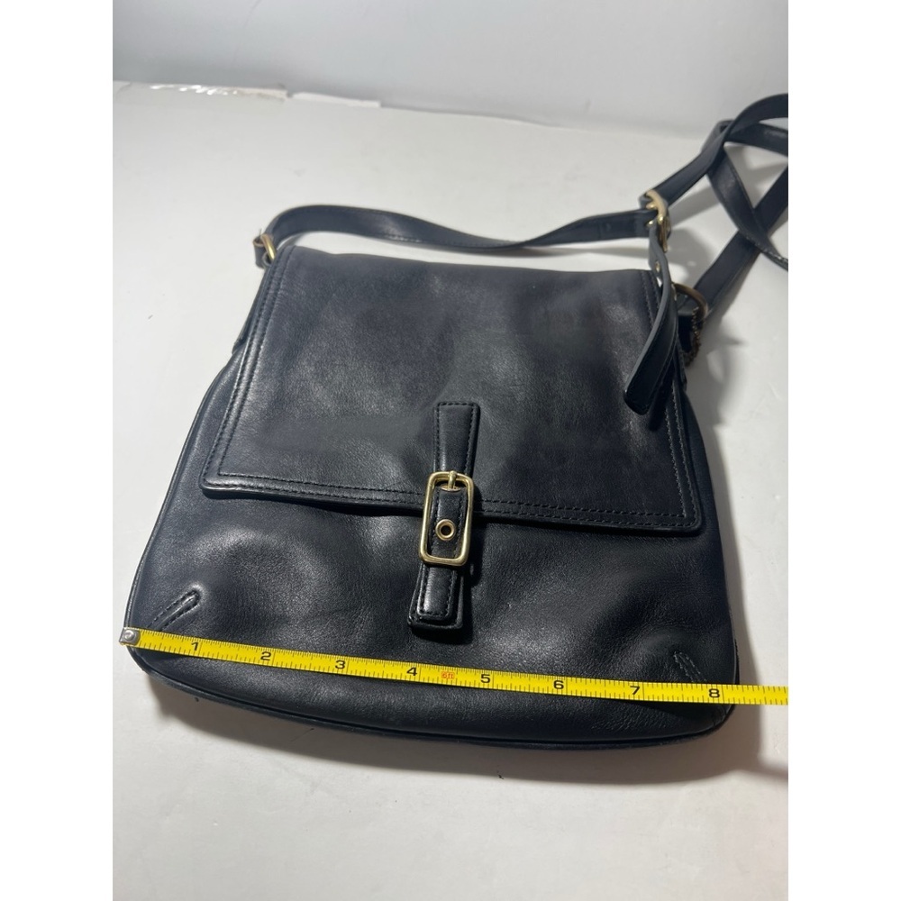 Coach Black Leather Crossbody Bag - Picture 9 of 12